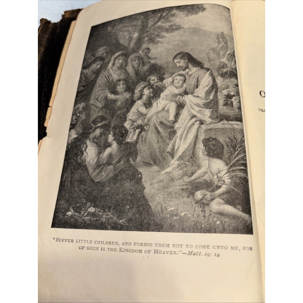 Antique Saalfield Holy Bible Illustrated Maps Concordance Self Pronouncing - Picture 8 of 16